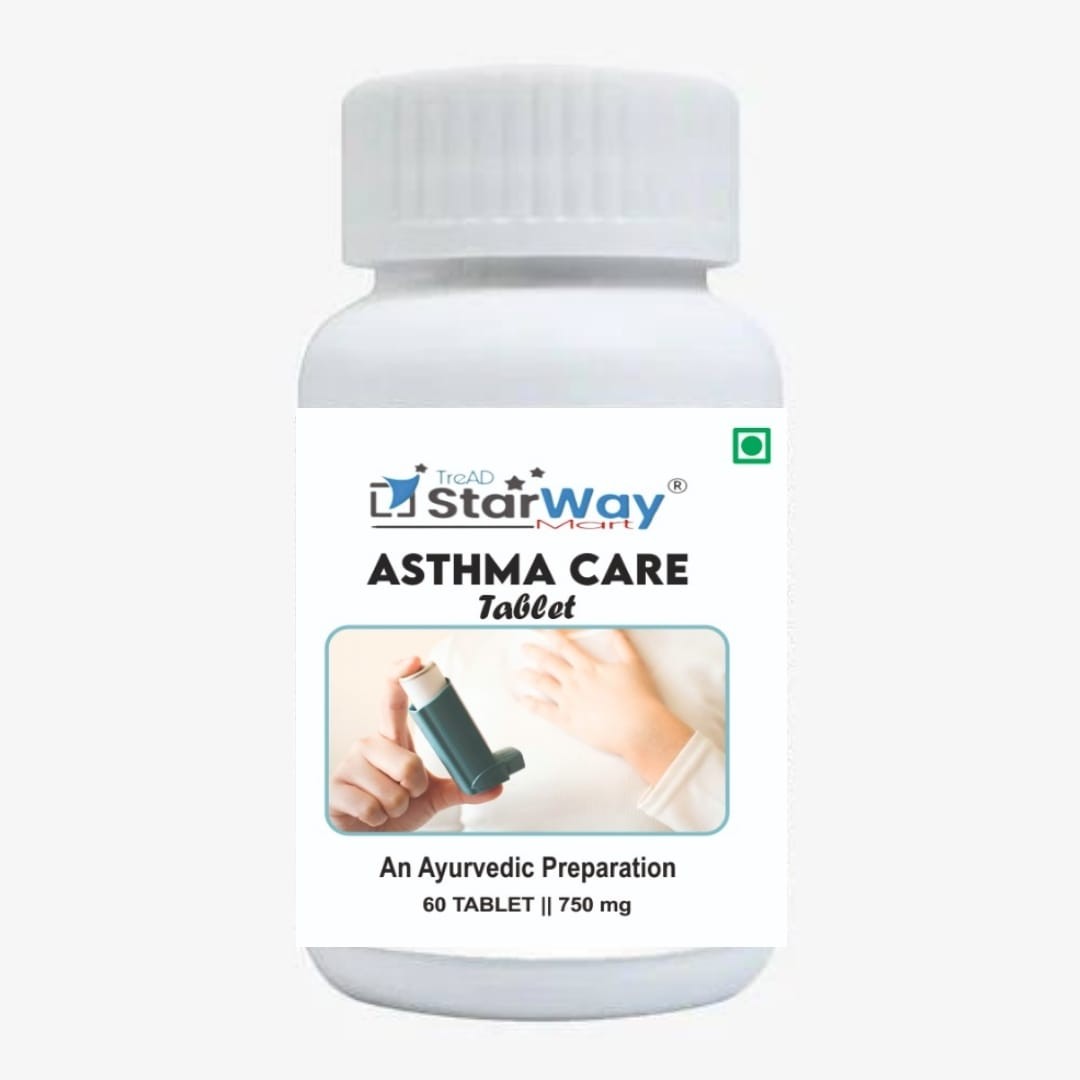 Asthama Care 60 Tablet, Garantee and Cashback 10k if nothing works