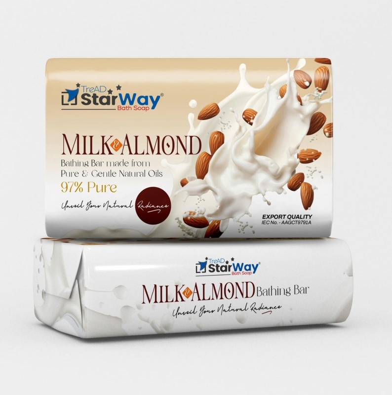 Bath Soap Milk almond 500 gram